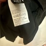 SheIn  Curved OXL Nashville Music City Black Top‎ Safety Pins Guitar Graphic Photo 4