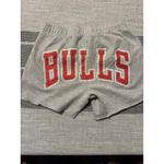Nba Chicago Bulls Athletic Shorts Drawstring Logo Spell Out Women's Small Photo 4
