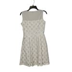 Daniel Cremieux Daniel Cremieux Floral Lace Sleeveless Pleated Cocktail Dress 2 Women Cream NWT Photo 7
