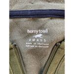 Horny Toad  Full Zip Hoodie Women's‎ Small Green Outdoorsy Hiking Gorpcore READ Photo 2
