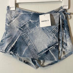 Forever 21  Faux Denim Swim Skirt Bottom – NWT  size:S   (C3)!! Photo 0