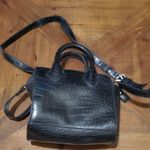 Wild Fable Midnight Croc-Embossed Crossbody Bag Photo 0