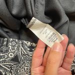 Sage Bell Sleeve Patterned Mini Dress Photo 4