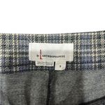 Anthropologie By  Knit Hiking Bootcut Pants Size Small Plaid Pull On Elastic Photo 5