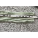 Madewell Alpaca Blend Harry Sheer Mock Neck Sweater Light Heather Green Size M Photo 7