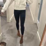 ZARA chunky knit white sweater Photo 3