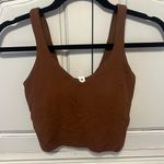 Lululemon Brown Ribbed Align Tank Photo 0