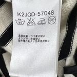 A.v.v. Standard Michel Clan Knit Blazer Jacket Small Black Striped Career Luxury Photo 11