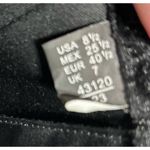 Womens crushed velvet Black stiletto boots size‎ 8.5 M Photo 3