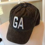 Home Free Georgia Hat Washed Out Black New Baseball Cap Adjustable  Photo 0