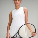 Lululemon NWOT Grid-Texture Sleeveless Tennis Dress White Photo 3
