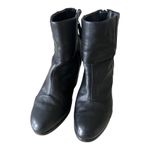 Rag and Bone  Newbury Black Leather Newbury Ankle Booties Size 6 Photo 5