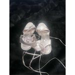 Lilly Pulitzer  Gold Metallic Casey Wedge Shoe Size 9 m strappy gladiator Photo 4