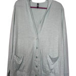 Torrid Sleep Cardigan Womens Size 1 1XL Light Green Hooded Button Front Sweater Photo 0