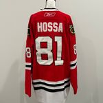 Reebok Chicago Blackhawks Official Licensed Hossa Jersey Photo 3