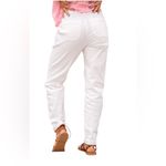 Judy Blue  Heather High Rise Cuffed Jogger Womens Size 13 or 31 White NEW Photo 1