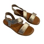 Born BOC Open Toe Sandal‎ Women's BC0034846 Light Gold Size 8M Photo 1