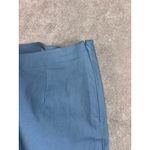 Frances Valentine Petrie Cotton Blend Pant in Blue size 12 Photo 5