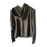 Zobha  Women's Green Full Zip Hoodie Standard Size M Lightweight Casual Fall Photo 1