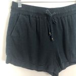 Love Tree High-Rise Linen Viscose Beachy Shorts Size Large Photo 2