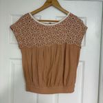 Free People  Pink Floral Top Size‎ XS Photo 1