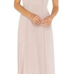 Show Me Your Mumu NWT Jenn Maxi Dress Show me the ring crisp Blush Pink S Photo 0