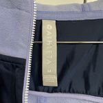 Athleta Zion Periwinkle Pullover Fleece Jacket 1/4 Zip Pocket Lavender Black Med Photo 4
