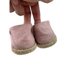 *Olukai Pink Kaula Pa'a Kapa Espadrilles Shoes Womens Size 8 Fold Heel Slip On Photo 10