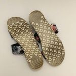 Kensie  Black/Pink Floral Dominic Slide Sandals Sz 10 Photo 6
