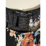 See You Monday See‎ You Monday Black Floral Off Shoulder Romper, Size Medium Photo 1