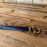 Vintage Honors Blue Belt with Gold Toned Chains Photo 2