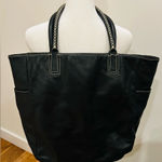 Ralph Lauren Vintage Lauren leather Black Tote Bag Photo 0