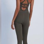 Free People Movement NWT Free Throw Jumpsuit Dark Olive Size M Green Size M Photo 0