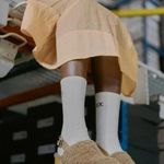 Miista Lana Harvest Gold Sherpa Slingback Clog Mules in Metallics Size EU 38 NIB Photo 0