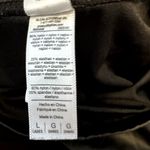 American Apparel Disco Pants Leggings Mid Rise Matte Black Glossy Shine Large Photo 3