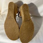 Eric Michael  Rose Metallic Wedge Espadrilles Strap Sandals Size 41/10-NEW Photo 5