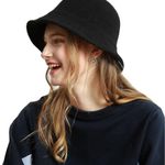 NWOT Wool Felt Body Cones Colors for Millinery hat Hood Black Photo 0