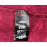 Signature 1 Studio Womens Babydoll Top Lace Burgundy Bell Sleeves Plus Sz 1X Y2K Red Photo 3