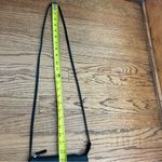 STONE MOUNTAIN Black Leather Crossbody Minimalist Purse Photo 14