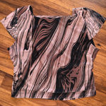 Windsor Marble Backless  Crop Top Photo 0