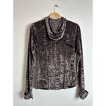 Lululemon Hooded Define Jacket Crushed Velvet French Press Brown Size 12 Photo 3