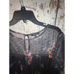 Willow Young Contemporary blouse black floral size 2X Photo 1