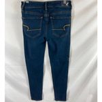 American Eagle Super Stretch Jegging Dark Wash Size 4 Short Photo 3