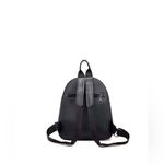 ⚠️ Clearance NWT Letter detailed zipper Backpack, casual with adjustable straps Black Photo 3