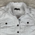 Kut From The Kloth  Women's White Denim Jacket, Size Large Photo 1