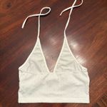 White crop bralette Size XS Photo 1