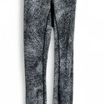 Lululemon Wunder Under Pant Size 2 Gray Fleck Luon Spray Jacquard White Black Photo 0