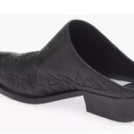 Golden Goose  Santiago Western Black Mule Slip On Booties size 37 Photo 2