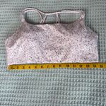 Athleta Breathe In Sports Bra Womens Large Pink Powervita Active Yoga Strappy Photo 5