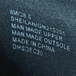 BCBGeneration  Sheilah Pump Pointed Toe Half D’orsay Block Heel Black Snake Sz 8 Photo 14